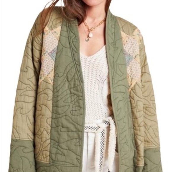 Anthropologie Jackets & Blazers - Anthropologie Quilted Jacket
